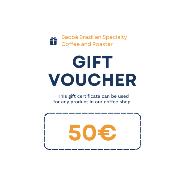 Gift Voucher 50€ - Coffee Shop