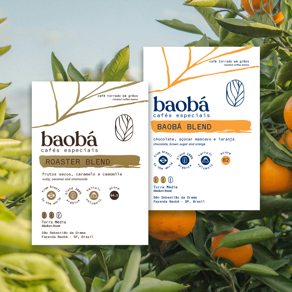Dupla de Blends: Baobá & Roaster (500g)