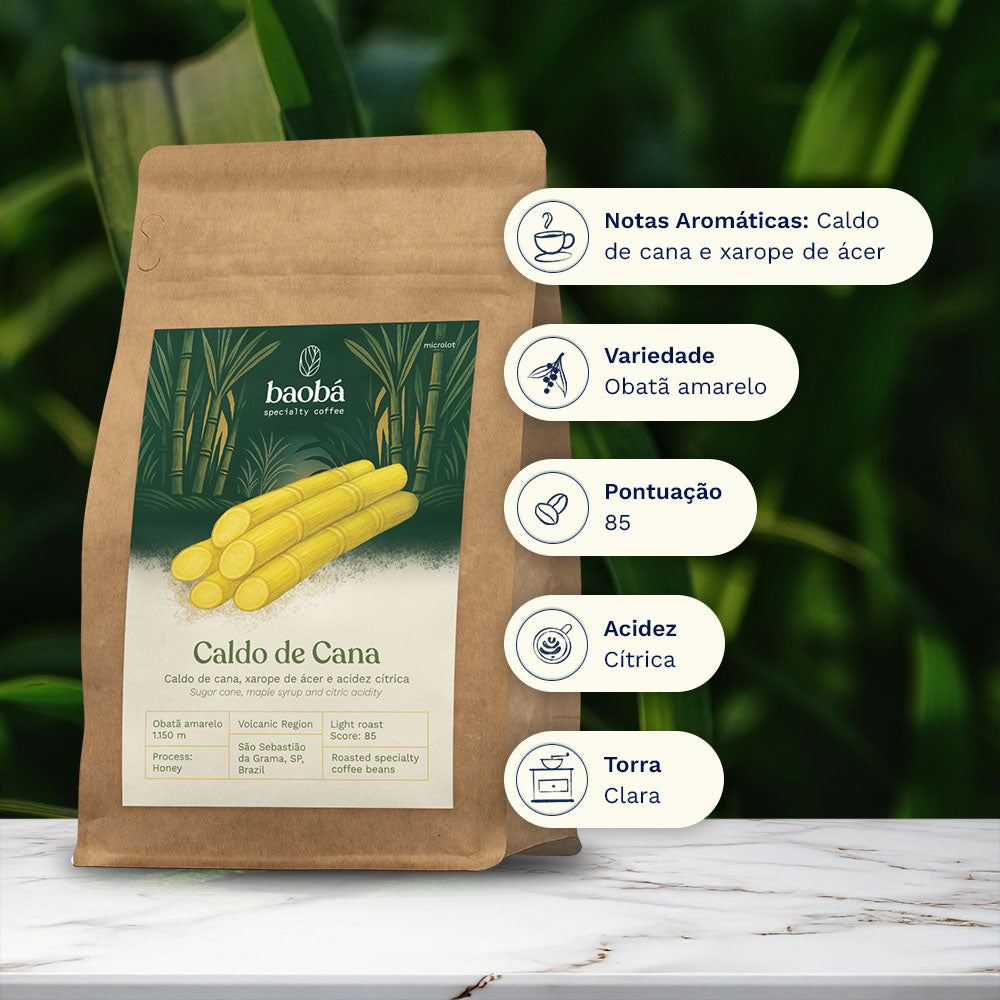 Microlot Caldo de Cana 250g