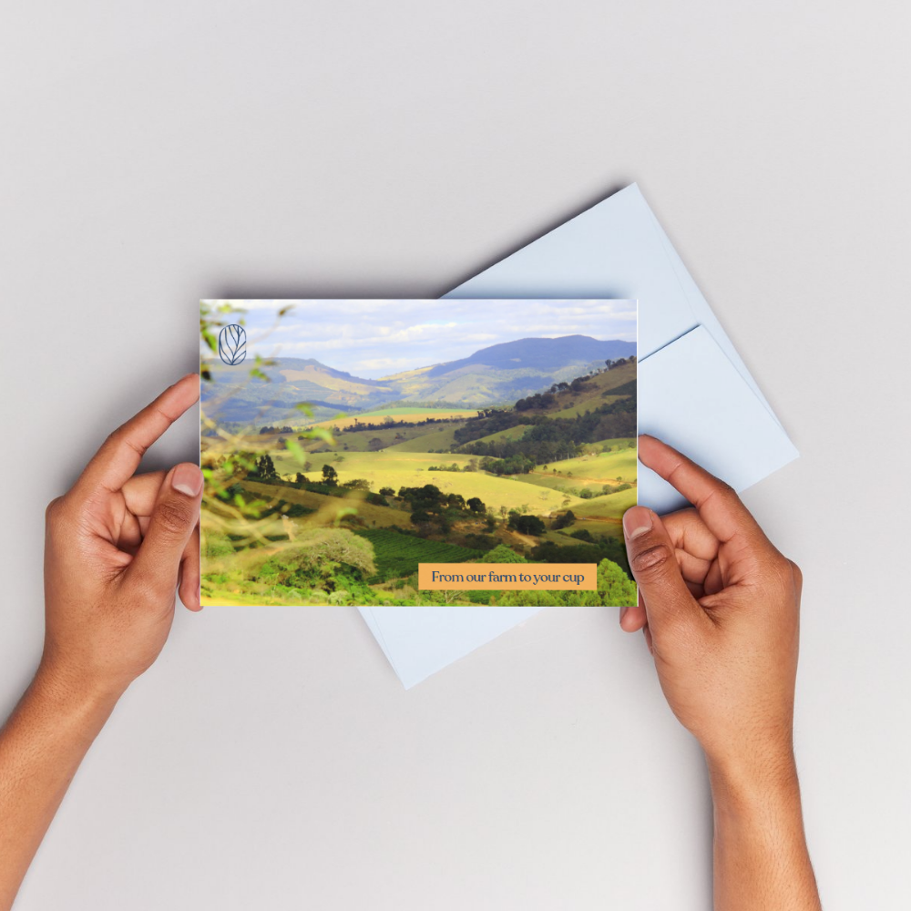 POSTCARD - FROM OUR FARM TO YOUR CUP