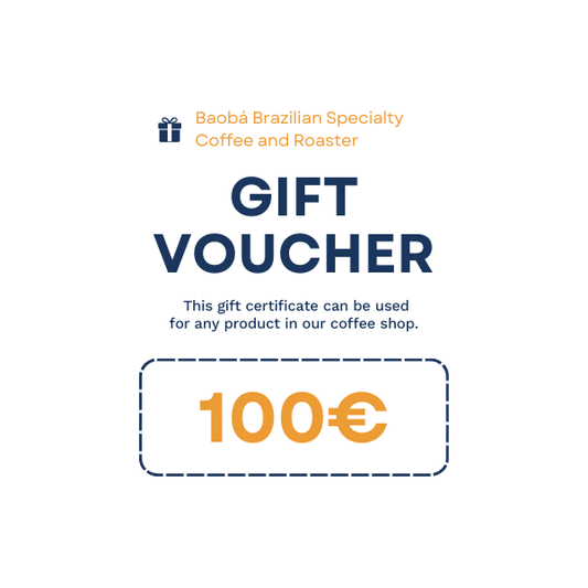 Gift Voucher 100€ - Coffee Shop