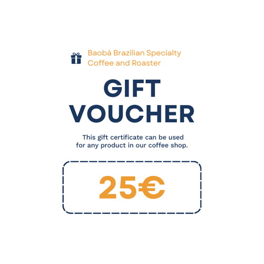 Gift Voucher 25€ - Coffee Shop