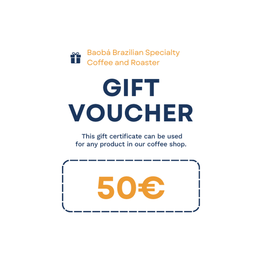 Gift Voucher 50€ - Coffee Shop