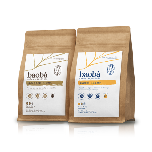 Dupla de Blends: Baobá & Roaster (500g)