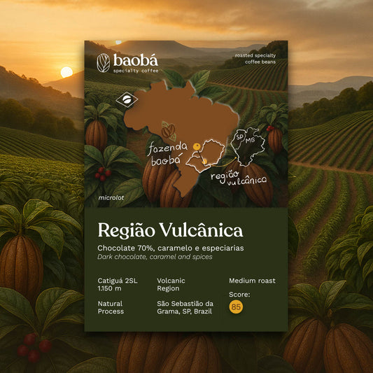 Microlote Região Vulcânica (250g)